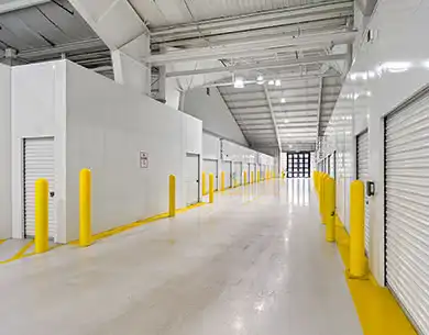 Exterior view of EZ Storage facility at Detroit, MI