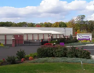 Exterior view of EZ Storage storage units at North Wales Location