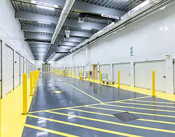 Interior of Warminster EZ Storage location