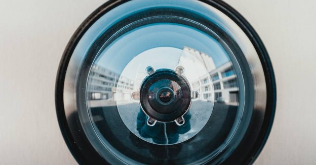 Close-up of camera lens