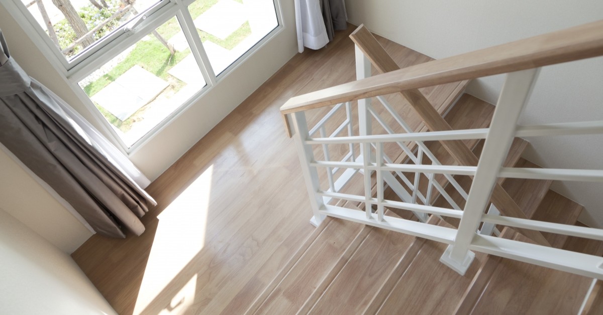 View of staircase inside home