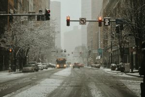 Pittsburgh Street in the Winter